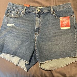 Levi's Signature Vintage Blue Shorts
